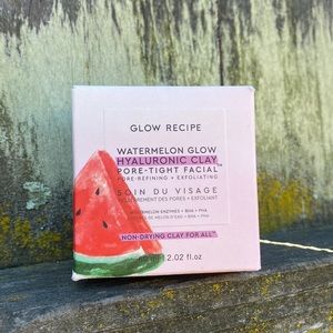 GLOW RECIPE 🍉 watermelon clay mask